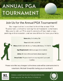 ANNUAL PGA TOURNAMENT